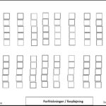 Bordopstillinger til møder i Svenstrup forsamlingshus